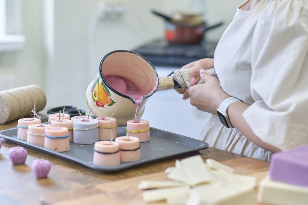 gyertya készítése házilag